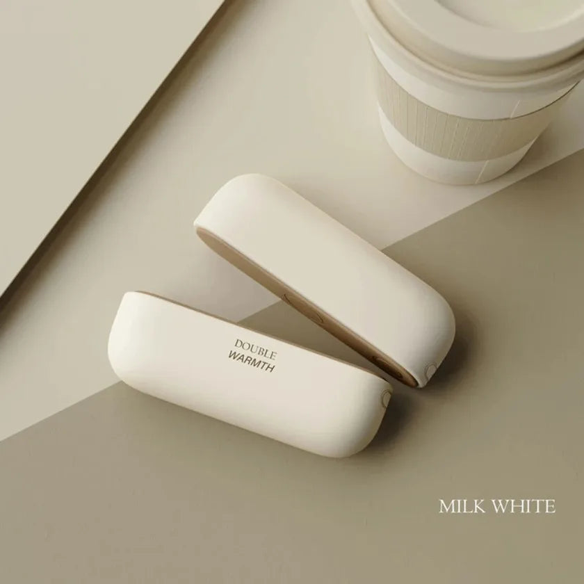 New Portable 2 in 1 Magnetic Rechargeable Hand Warmers Electric Handwarmers Ergonomic Compact Pocket Heater Tech Gifts Outdoors